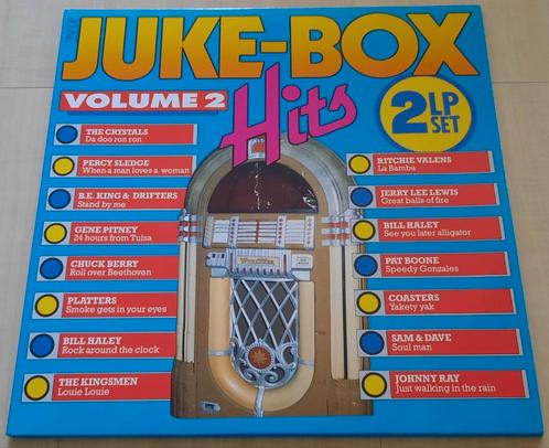 2LP Diverse artiesten - Juke-box hits volume 2, Cd's en Dvd's, Vinyl | Rock, Zo goed als nieuw, Ophalen of Verzenden