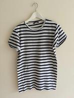 T-shirt, wit en blauw gestreept, Pull & Bear, Heren, Maat M, Kleding | Heren, T-shirts, Ophalen of Verzenden, Gedragen, Pull & Bear