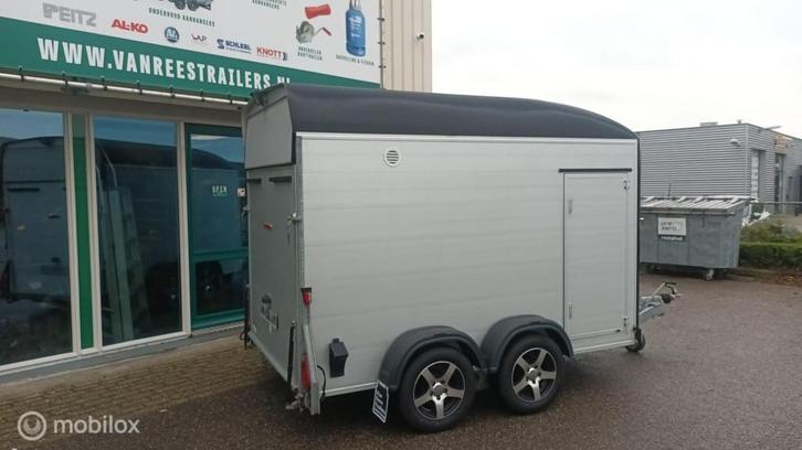 Debon 500 aluminium 310x160x200 klep/deur, Auto diversen, Aanhangers en Bagagewagens, Gebruikt