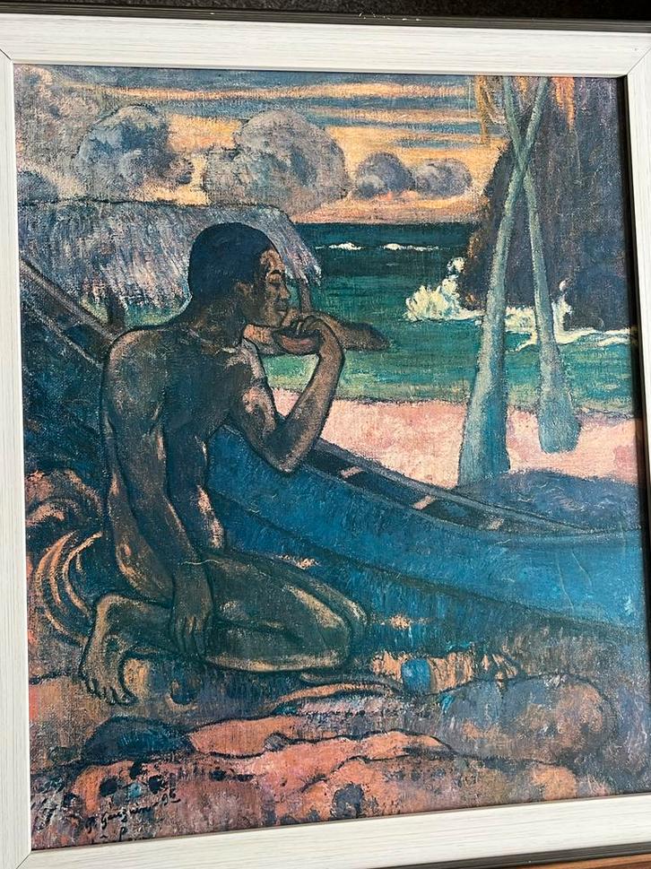 Gauguin Reproductie - Manao Tupapau, Antiek en Kunst, Kunst | Schilderijen | Klassiek, Ophalen