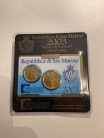 San Marino 2003 Mini Munten Setje, Postzegels en Munten, Munten | Europa | Euromunten, Ophalen of Verzenden, San Marino, Overige waardes