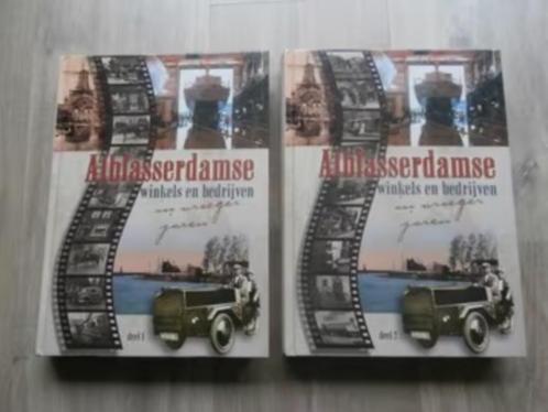 Alblasserdamse winkels en bedrijven in vroeger jaren dln 1+2, Boeken, Geschiedenis | Stad en Regio, Zo goed als nieuw, 20e eeuw of later