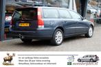 Volvo V70 2.4 Edition II Aut. Leer, Trekhaak (bj 2005), Met garantie (alle), Blauw, 2435 cc, Euro 4