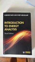Introduction to energy analysis 3rd ed., Boeken, Informatica en Computer, Ophalen of Verzenden, Zo goed als nieuw, Programmeertaal of Theorie
