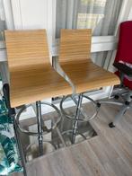 Set van 2 Parri Design barkrukken - als nieuw!, Ophalen, 60 tot 90 cm, Met voetsteun, Zo goed als nieuw
