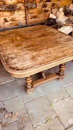 Antieke salontafel Henri Deux  104 x 113 x 60h, Ophalen