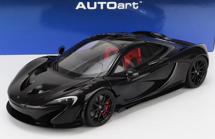 Autoart 1:18 Mclaren P1 2013 Fire Black, Hobby en Vrije tijd, Modelauto's | 1:18, Nieuw, Auto, Autoart, Ophalen of Verzenden