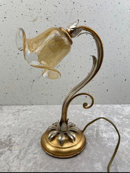 AF Cinquata Italy lamp, Huis en Inrichting, Lampen | Tafellampen, Zo goed als nieuw, Minder dan 50 cm, Glas, Ophalen of Verzenden