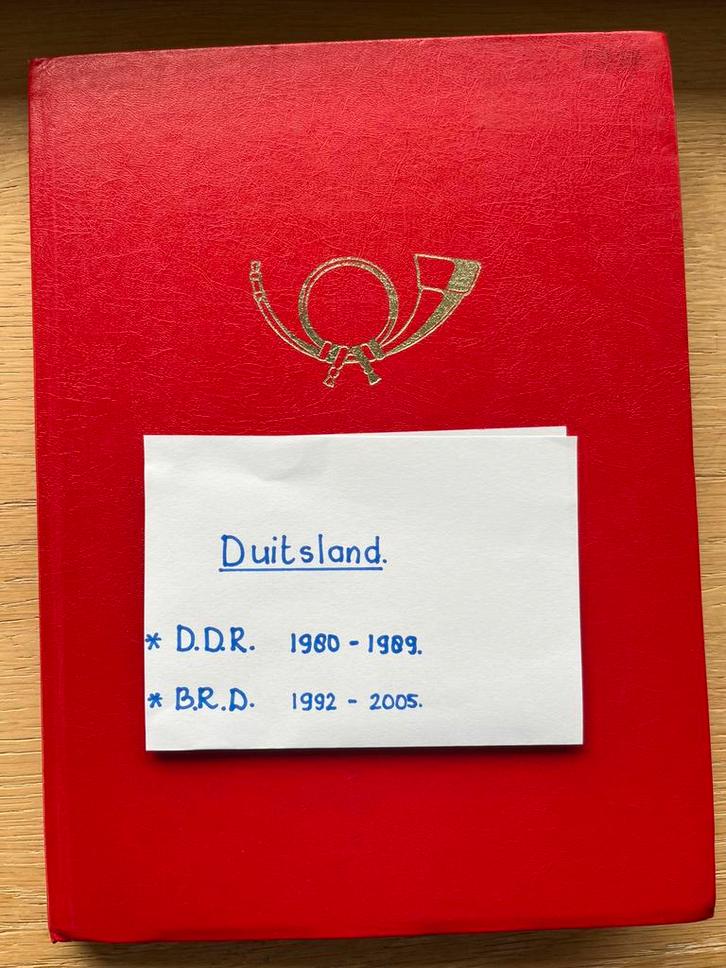 Vol album- Duitsland-BRD-DDR, Postzegels en Munten, Postzegels | Volle albums en Verzamelingen, Buitenland, Ophalen of Verzenden