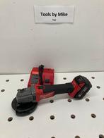 Milwaukee accu haakse slijper, Doe-het-zelf en Verbouw, Gereedschap | Slijpmachines, Ophalen, Gebruikt, Minder dan 700 watt, Haakse handslijpmachine