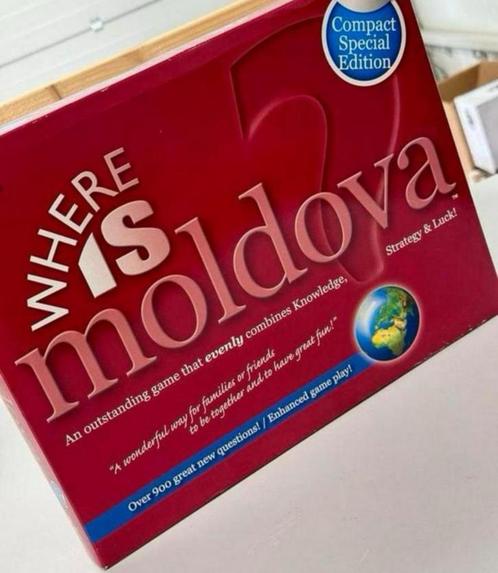 Where is Moldova Compact Special Edition Bordspel als nieuw, Hobby en Vrije tijd, Gezelschapsspellen | Bordspellen, Ophalen of Verzenden