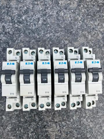 Diverse Eaton meterkast automaten beschikbaar voor biedingen