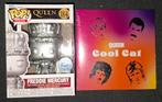 Queen Freddie Mercury Funko Metallic en  Cool Cat single, Ophalen of Verzenden, Nieuw in verpakking, Overige formaten, Poprock