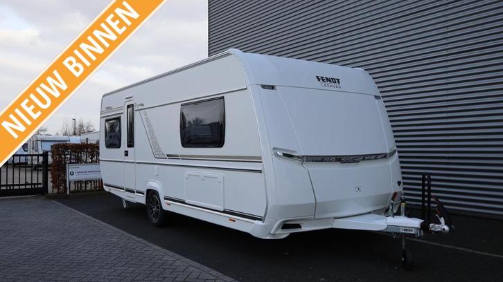 Fendt Tendenza 560 SG 2000 kg + vloerverwarming, Caravans en Kamperen, Caravans, Bedrijf, tot en met 4, 1250 - 1500 kg, Rondzit