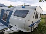 Hobby 400 excellent easy inclusief mover bj 2003, Caravans en Kamperen, Caravans, Vast bed, Hobby, Bedrijf, Treinzit