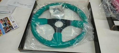 Raid Stuur 36cm groen leer, Auto diversen, Tuning en Styling, Ophalen of Verzenden