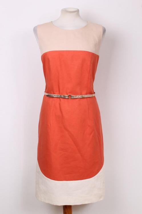 Zomer! Linnen jurk van NATAN maat 42 (B.44), Kleding | Dames, Jurken, Zo goed als nieuw, Maat 42/44 (L), Knielengte, Verzenden