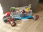 Paw patrol vrachtwagen met veel extra figuren, Ophalen, Gebruikt