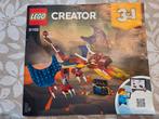 Lego 31102 vuurdraak., Kinderen en Baby's, Speelgoed | Duplo en Lego, Ophalen of Verzenden, Zo goed als nieuw