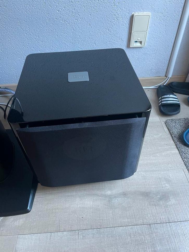 REL T/9x Subwoofer - Zwart - Inclusief kabel, Audio, Tv en Foto, Luidsprekers, Gebruikt, Subwoofer, 120 watt of meer, Overige merken