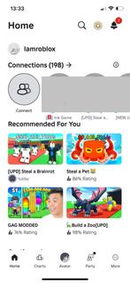 Roblox account, Spelcomputers en Games, 1 speler, Ophalen, Zo goed als nieuw, Vanaf 7 jaar