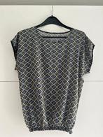 Multicolor T-shirt met print, Kleding | Dames, T-shirts, Overige kleuren, Maat 46/48 (XL) of groter, Ophalen of Verzenden, Zo goed als nieuw