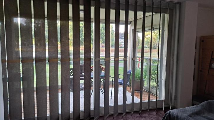 Luxaflex Verticale Lamellen, Huis en Inrichting, Stoffering | Gordijnen en Lamellen, Gebruikt, 200 cm of meer, 200 cm of meer