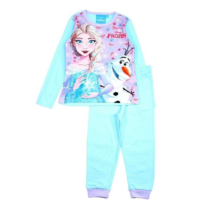 Disney Frozen Pyjama Bleu - Maat 98 - 104 - 110 - 116 - 128, Kinderen en Baby's, Kinderkleding | Maat 116, Nieuw, Meisje, Nacht- of Onderkleding