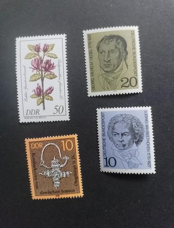 DDR en Duitse Postzegels - Thema's beschikbaar voor biedingen