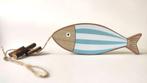 Hanger vis hout p/st., Huis en Inrichting, Woonaccessoires | Overige, Ophalen of Verzenden, Nieuw