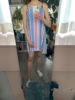 Gestreepte zomerjurk - Monki - Maat XS, Blauw, Ophalen of Verzenden, Zo goed als nieuw, Monki
