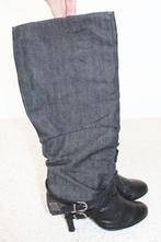 Prachtige (stof/leren) Replay Laarzen -s6 (Maat 36) € 65,-, Hoge laarzen, Overige kleuren, Replay, Ophalen of Verzenden