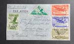 1939 luchtpostbrief Liberia-Nederland (M441), Verzenden, Envelop