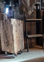 Bank,Tafel, Tv-meubel, Bijzettafel van Meerpaal/Meerpalen, Ophalen, Gebruikt, 200 cm of meer, Minder dan 50 cm