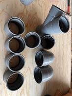 Pvc 125 koppelingen en buis, Doe-het-zelf en Verbouw, Buizen en Afvoer, Ophalen, Pvc, Zo goed als nieuw, Minder dan 2 meter