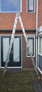 Altrex 2x12 Reform Ladder, Doe-het-zelf en Verbouw, Ladders en Trappen, Ophalen, Gebruikt, Ladder, Opvouwbaar of Inschuifbaar