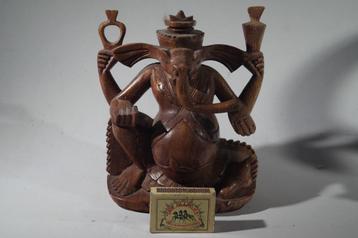 houten Ganesha-beeldje -2514 beschikbaar voor biedingen