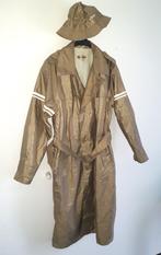 Regenjas + Cap AGU Trenchcoat Yotolon mt. M 100% rubber, Ophalen of Verzenden, Gebruikt, Regenjas, Heren