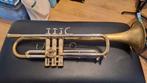 Trompet Haagston/Brassego Singing Bell Lead Trumpet, Verzenden, Gebruikt, Bes-trompet, Met koffer