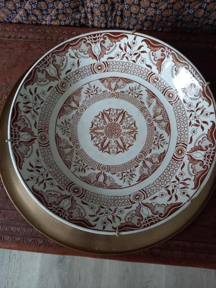 Antieke Petrus Regout Toko Schaal Maastricht, Antiek en Kunst, Antiek | Keramiek en Aardewerk, Ophalen of Verzenden