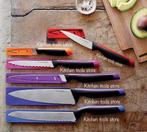 tupperware 7 delige messen set 6 mes + snijplank laatste, Ophalen of Verzenden, Nieuw, Overige typen