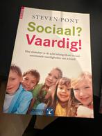 Sociaal? Vaardig! - Steven Pont, Boeken, Ophalen of Verzenden, Zo goed als nieuw, Ontwikkelingspsychologie