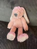 Hele zachte baby knuffel van roze konijn 30 cm, Ophalen of Verzenden, Zo goed als nieuw, Konijn