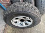 Land Cruiser velg met band, Ophalen