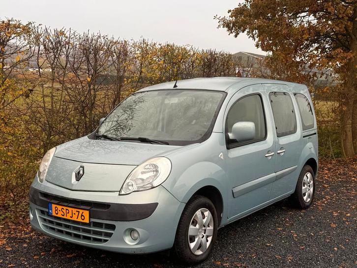 Renault Kangoo Rolstoelauto Airco (bj 2011), Auto's, Bestelauto's, Bedrijf, Te koop, Aangepast voor mindervaliden, Renault, Benzine