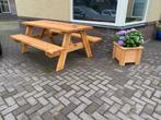 Douglas picknick tafels, Ophalen of Verzenden, Nieuw, Rechthoekig, Hout