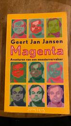 Magenta Geert Jan Jansen, Boeken, Ophalen of Verzenden, Gelezen
