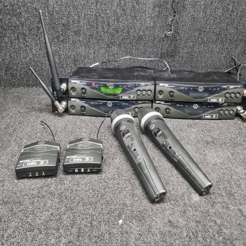 AKG  beltpack of handheld microfoon set draadloos, Muziek en Instrumenten, Microfoons, Gebruikt, Zangmicrofoon, Draadloos, Ophalen of Verzenden