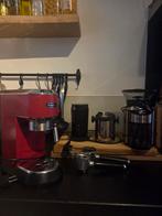 Koffiezetapparaat Delonghi met melkschuimer & toebehoren, Witgoed en Apparatuur, Koffiezetapparaten, Gebruikt, Espresso apparaat