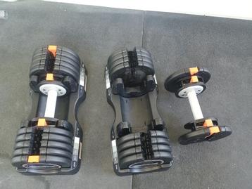 Adjustable dumbbells beschikbaar voor biedingen